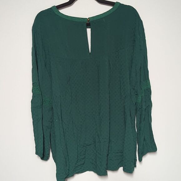 Maurices Green Long Sleeve Blouse - Picture 4 of 7